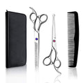 Kids Professional Hair Scissors Barber Shears 6.5 (Red2)