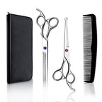 Kids Professional Hair Scissors Barber Shears 6.5 (Red2)