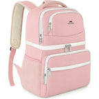 Pink Backpack Cooler for Women (Pink / 26 Cans)