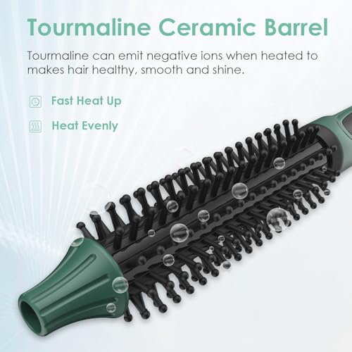 3 4 Inch Thermal Brush for Short &Medium Hair 0.75" Curling Brush (0.75 Inch Barrel)