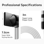 Pro Professional Hair Dryer with 9.8ft Power Cord