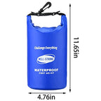 116pcs Waterproof Boat First Aid Kit with Round Bottom Bag Blue (Ws011-fakdwp-blue)