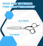 Professional Hair Thinning Shears Hair Cutting Texturizing Teeth Scissors (Thinning Shears / 6 inches)