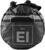 Trailhead Duffel Bag Shoulder Straps Waterproof Black (Medium 51 Liters / Black/Grey)