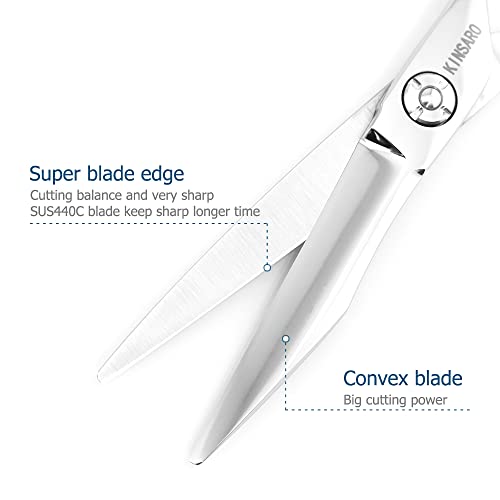 5.5 Inch Hair Cutting Scissors 440C Small Hair Shears (5.5 Inch Cutting)