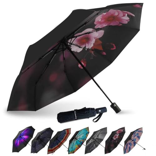 Compact Travel Umbrella (beauty plum (Auto))