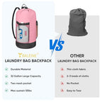 2PK 150L Laundry Bag Backpack (150L - 2PK / Pink)