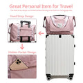 Large Capacity Foldable Travel Bag (Dull Pink)