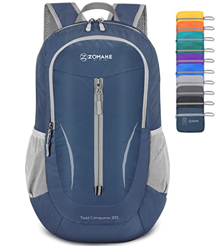 Ultra Lightweight Packable Backpack 25L (25L / Navy Blue)