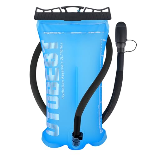 Water Bladder 2L Hydration Bladder for Hiking Backpack (Blue-2L)