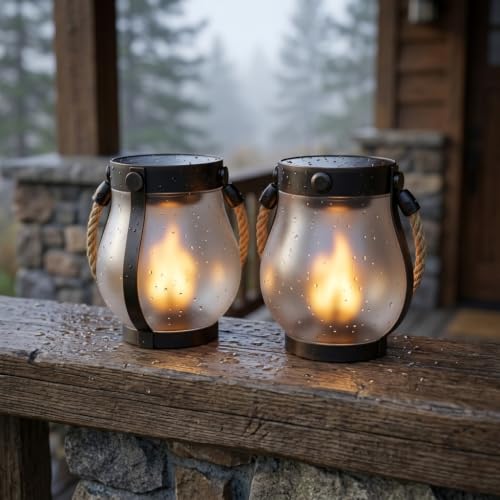 Schoolhouse Solar Lanterns Outdoor Waterproof (Schoolhouse Lantern)