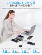 Portable Charger 20000mAh PD20W w (Ebony)