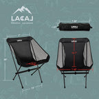 Ultra Light Folding Camping Chair (Black)
