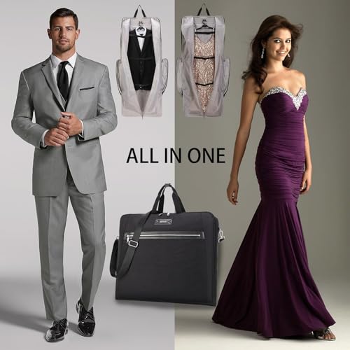 Garment Bags for Travel (Black)
