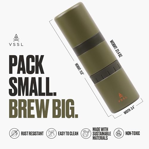 Nest Pour Over Coffee Kit (Deep Moss / Nest Pour Over Coffee Kit)