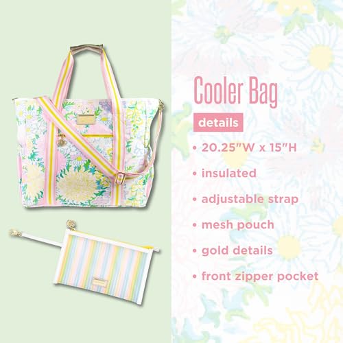 Insulated Cooler Tote (Lilly Garden Home)