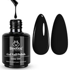 Beetles Black Gel Polish (G - Creme Black | Audrey Black)