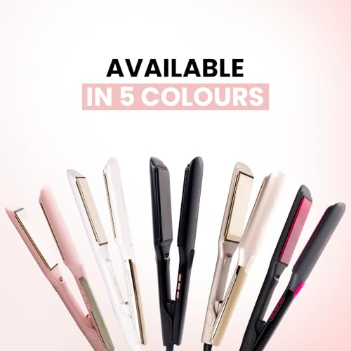 Titanium Flat Iron Hair Straightener Large with Infrared (Black / 1.8 Inch Plate)