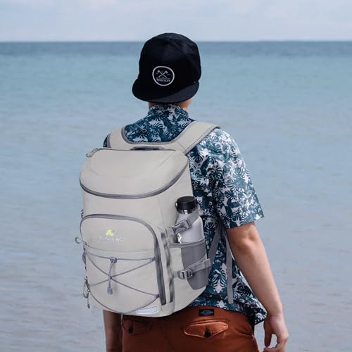 Backpack Cooler (2025-Light Gray-36Cans / 36 Cans)
