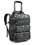 Rolling Tactical Laptop Backpack (Black Camo)