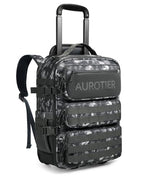 Rolling Tactical Laptop Backpack (Black Camo)