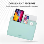 RAINYEAR Laptop Sleeve Case 15.6 Inch (15.6 inch / Mint Green)