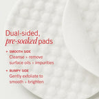 Facial Radiance Pads with Glycolic & Lactic Acids (90 Count (Pack of 1))