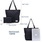 Large Capacity Foldable Tote Bag With Zipper (Concrete Grey)