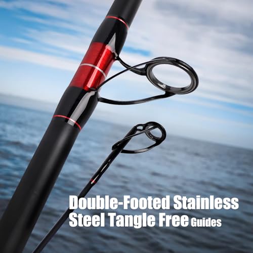 Surf Spinning Fishing Rod 2 (12' - 4pcs - H)