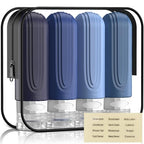 Travel Bottles for Toiletries (BLUE)