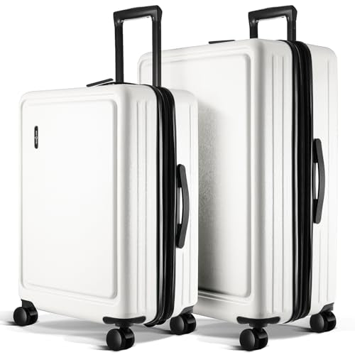 Luggage Sets 2 Piece (2 Piece Set (24"/28") / White)