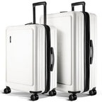 Luggage Sets 2 Piece (2 Piece Set (24"/28") / White)