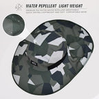 Outdoor Sun Hat for Men Women (1pack-camo Dark Grey)