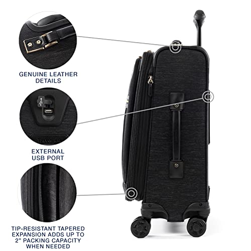 Platinum Elite Carry (Carry-On 21-Inch / Intrigue Black)