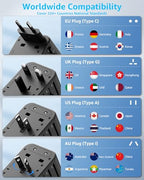 Universal Travel Adapter (GaN45W / Black)