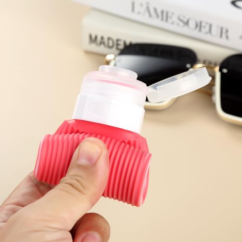 Travel Bottles for Toiletries (3 Ounces / Cream-Colored)