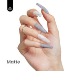 Beetles Gray Gel Nail Polish (N - Creme Grey | Profound Gray)