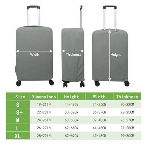 Luggage Cover (Gray / 28-29 inch)