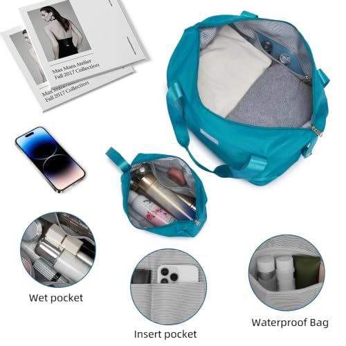 Luggage Sets 5 Piece (Turbo Teal / 5 Piece Set (20/24/28/DB/TB))