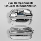 Electronic Organizer Travel Case (Gray / Medium)