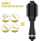 Hair Dryer Brush (Black Gold)