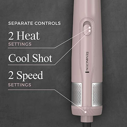Pro Wet2style Oval Dryer & Volumizing Brush (Mauve Round Brush Dryer / 2.4"x5"x12.9")