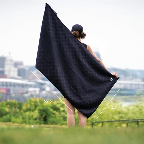 Prints Athletic Running Towel (Midnight Mile)