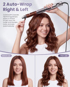 Infrared Dual Voltage Hair Dryer Brush (Purple-1)