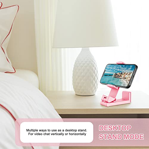 Airplane Phone Holder Mount (Black / Pink)