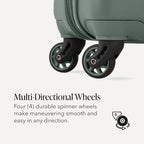 7366 Signature Hardside Expandable Luggage with Spinner Wheels (2-Piece Set (19/27) / Olive)