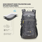 Hiking Backpack for Men Women (Large / Darkgray)