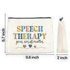 Speech Therapy Gifts Cosmetic Bag (Speech Therapy)