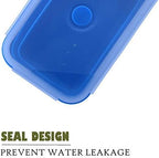 4 Pack Collapsible Silicone Food Containers Storage Lunch Bento Box - Image 4