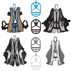 Shoe Holster For Backpack with Clip Hanger. Footwear Holster Holder with Clip for Sneakers (White / Extra Large)